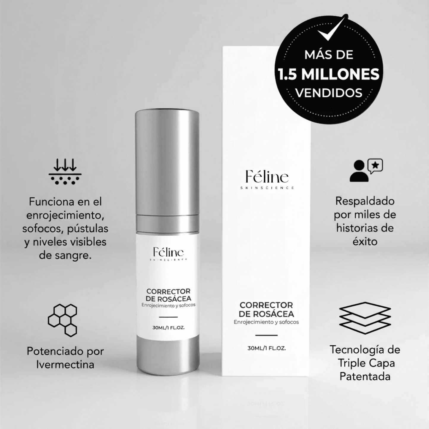Corrector de Rosácea